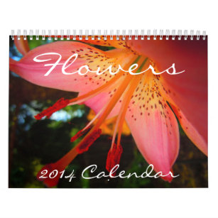 Flowers II - A 2014 Calendar