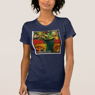 FLOWERS IN A BLUE VASE T-Shirt