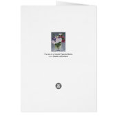 Flowers in a Crystal Vase Cards (Back)