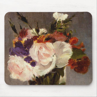 Flowers in a Crystal Vase - Mousepad