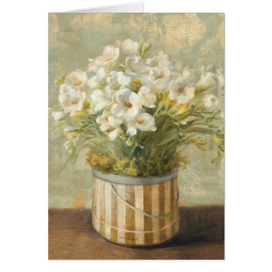 Flowers in a Hat Box Cards (Front)