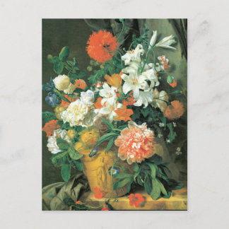 Flowers in a Terra Cotta Vase Postcard