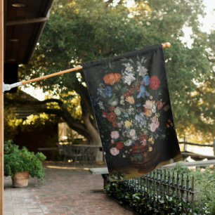 Flowers in a Vase - Jan Brueghel House Flag