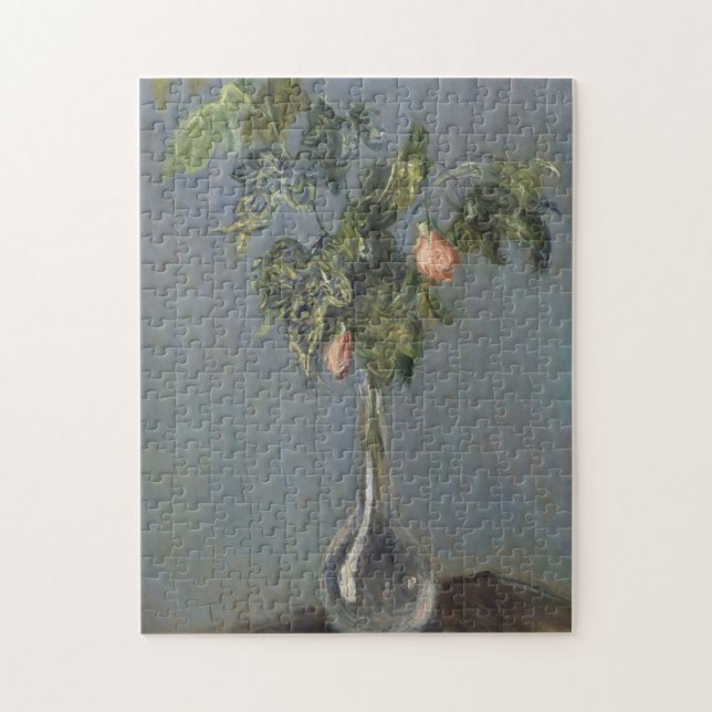 Flowers in a Vase Monet Fine Art Jigsaw Puzzle (Vertical)