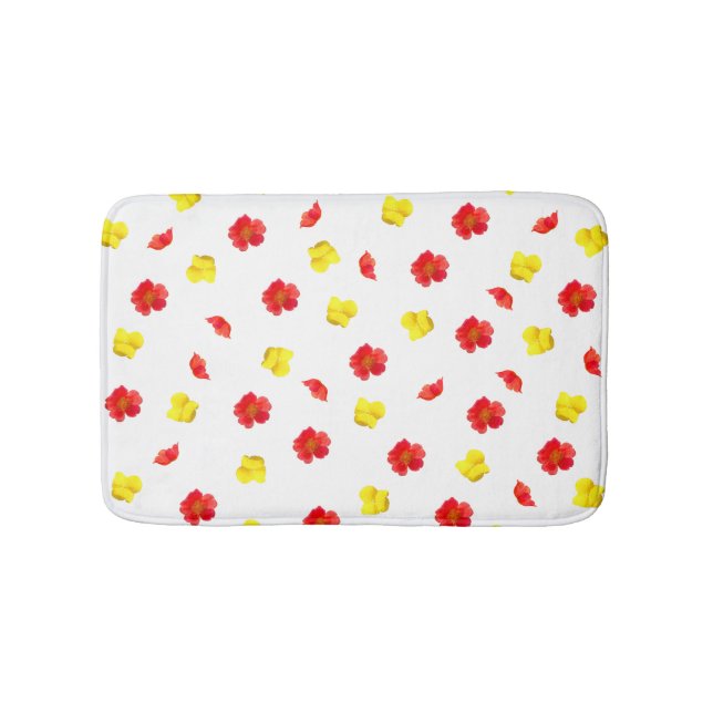 Flowers in Bloom Bath Mat (Front)
