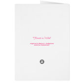 "Flowers in Pitcher" Cards (Back)