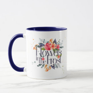 Flowers in the Frost Mug for Online Teachers Combo