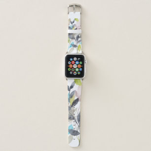 Flowers in the Mix Apple Watch Band