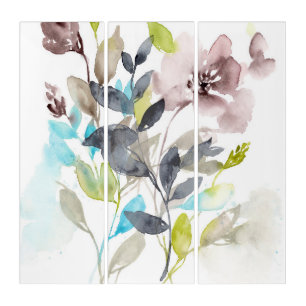 Flowers in the Mix Triptych