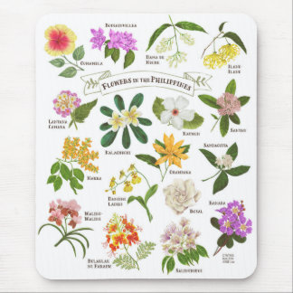 Flowers in the Philippines Mouse Pad