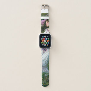 Flowers in the Wind, John William Waterhouse Apple Watch Band