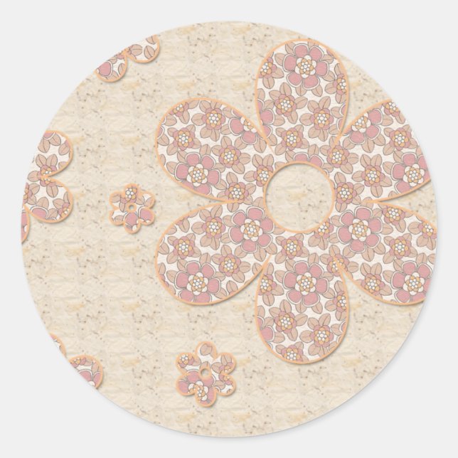 Flowers Inc Classic Round Sticker (Front)