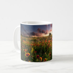 Flowers Indian Blanket Wildflower Texas Coffee Mug