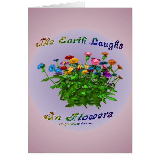 Flowers Inspirational Quote (Front)
