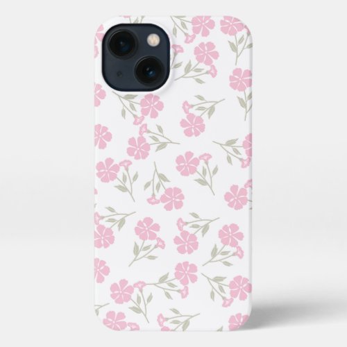 Flowers iPhone 13 Slim Fit Case Glossy iPhone 13 Case