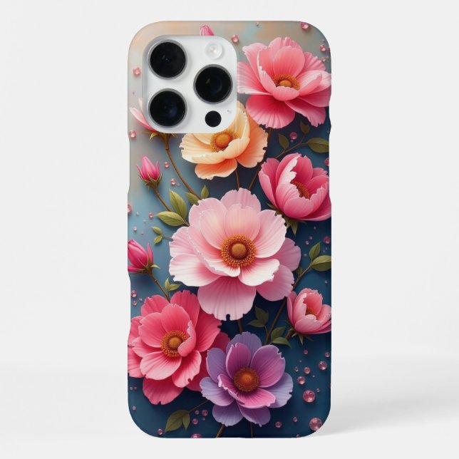 Flowers  iphone case (Back)