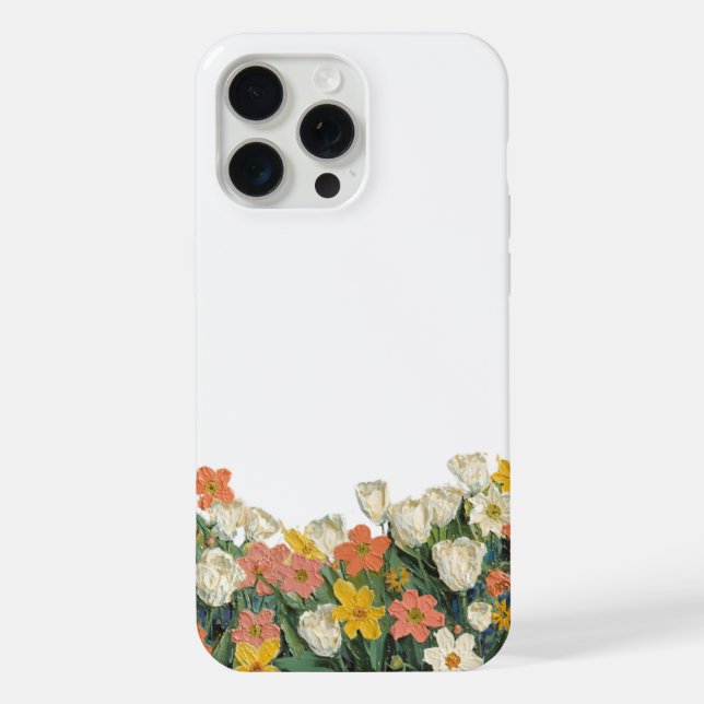 flowers iphone case (Back)