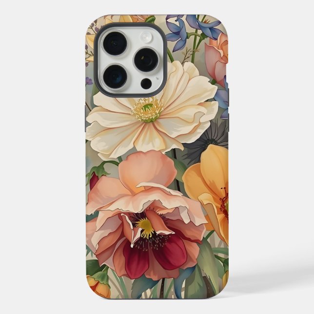 flowers iphone case (Back)