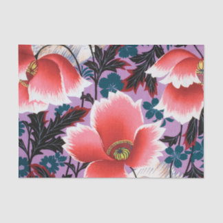 Flowers, Japanese Design Tissue Paper