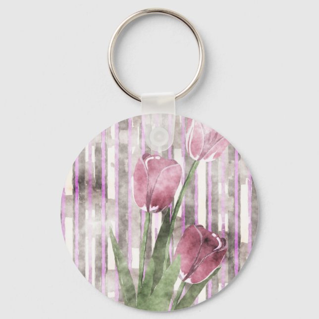 Flowers Keychain (Front)