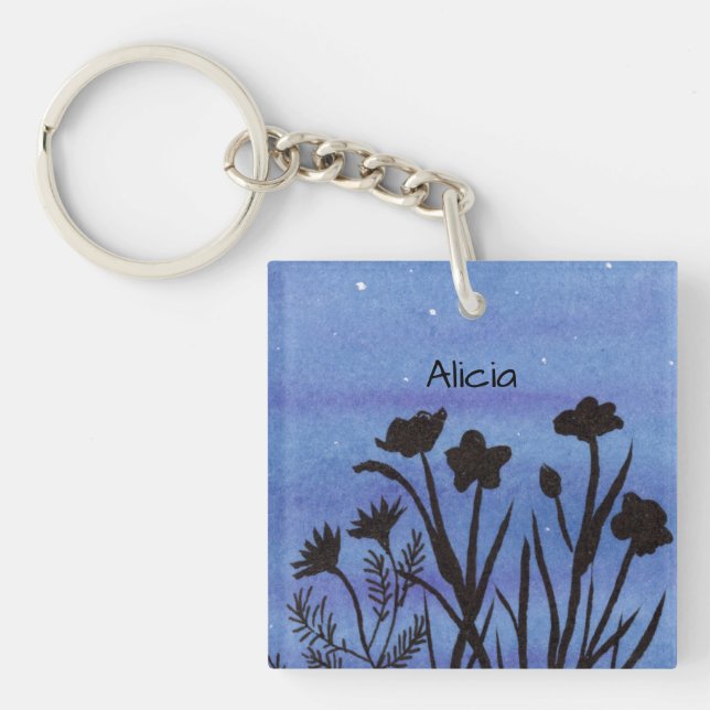 Flowers Keychain (Front)
