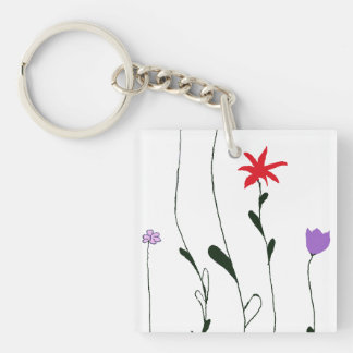 Flowers Keychain