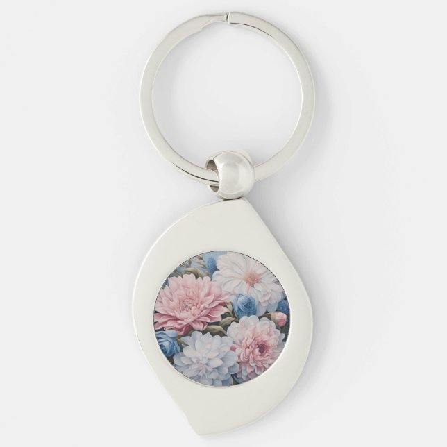Flowers Keychain (Front)