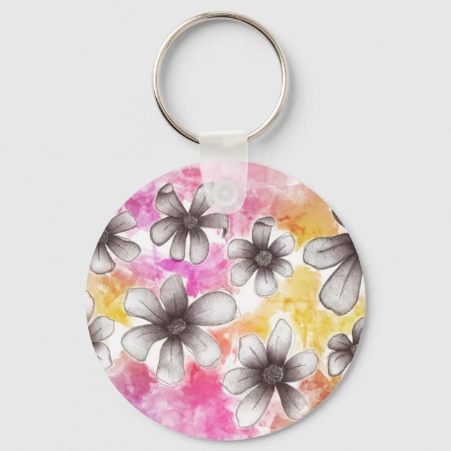 flowers keychain (Front)