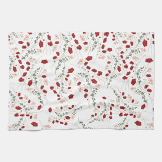 Flowers Kitchen Towel