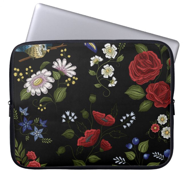 Flowers Laptop Sleeve (Front)