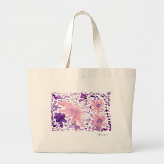 Flowers Large Tote Bag