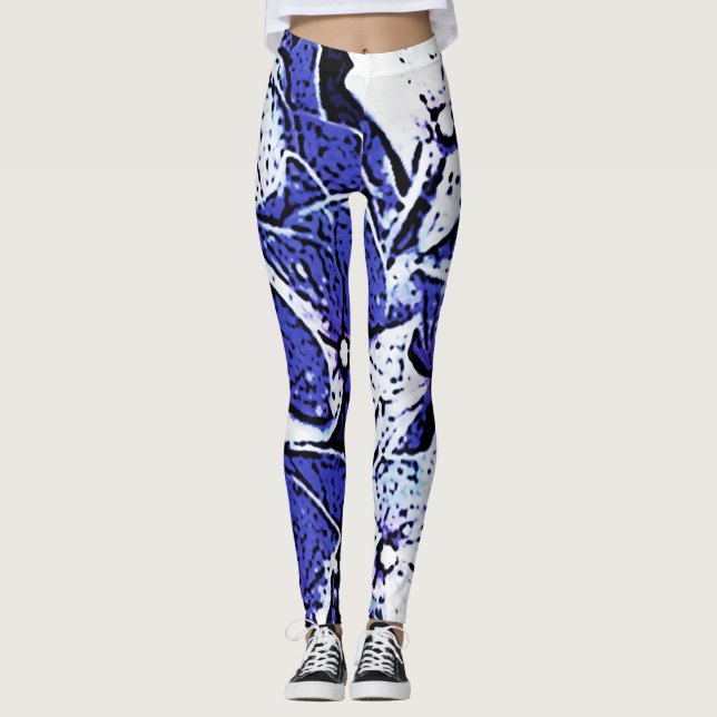 Flowers Leggings (Front)