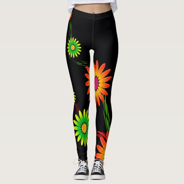 Flowers Leggings (Front)
