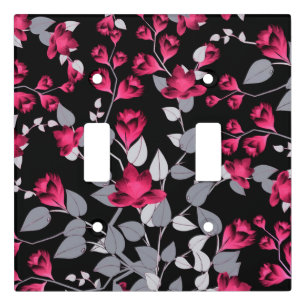 Flowers Light Switch Cover