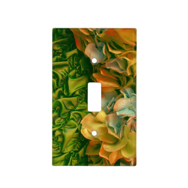 Flowers Light Switch Cover (Front)