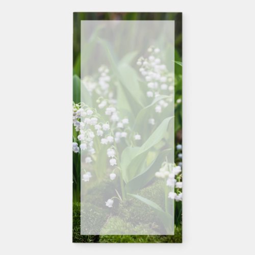 Flowers  Lily of the Valley Sweden Magnetic Notepad