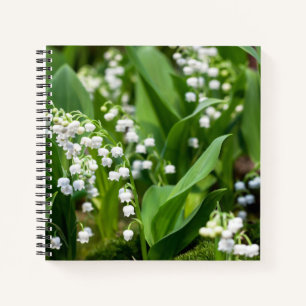 Flowers   Lily of the Valley Sweden Notebook