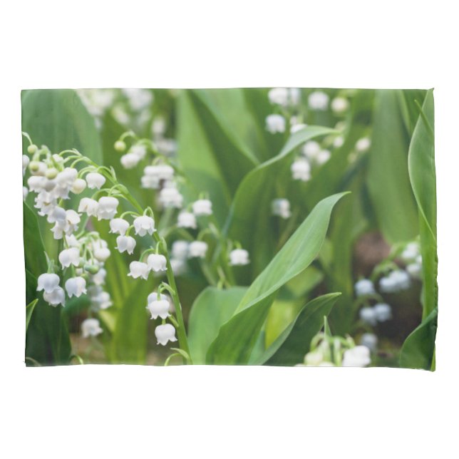 Flowers | Lily of the Valley Sweden Pillow Case (Front)