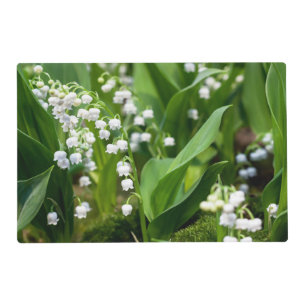 Flowers   Lily of the Valley Sweden Placemat