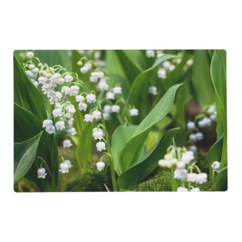 Flowers  Lily of the Valley Sweden Placemat