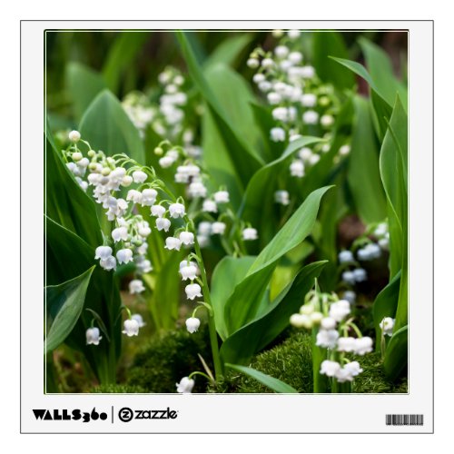 Flowers  Lily of the Valley Sweden Wall Decal