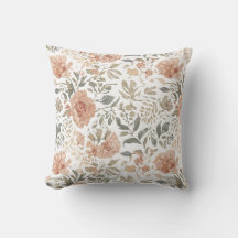 Flowers Line Pattern Pillowcase