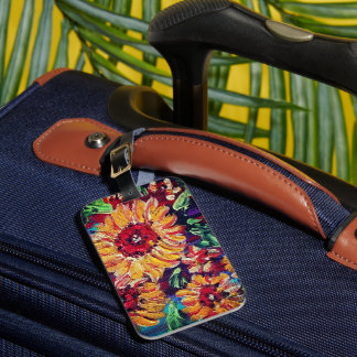 Flowers Luggage Tag