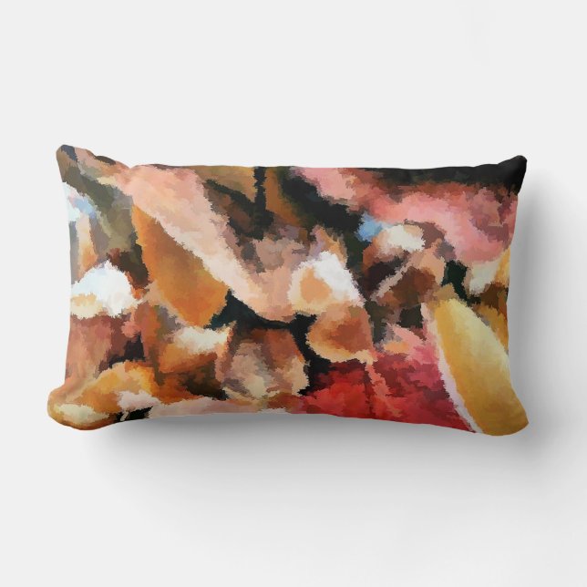 FLOWERS LUMBAR PILLOW (Front)