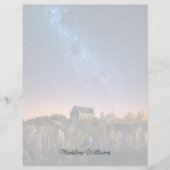 Flowers | Lupines Blooming Lake Tekapo New Zealand (Front)