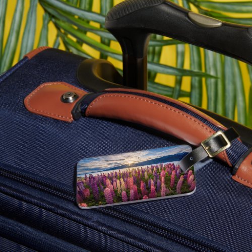 Flowers  Lupines New Zealand Luggage Tag