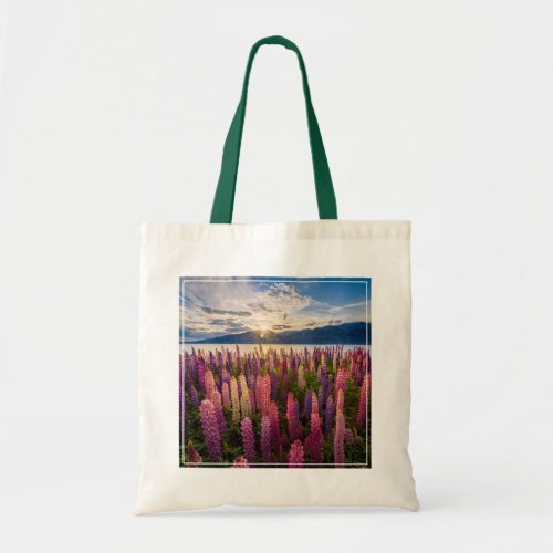 Flowers  Lupines New Zealand Tote Bag
