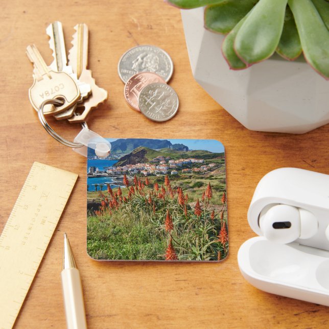 Flowers | Madeira Island Portugal Keychain (Desk)
