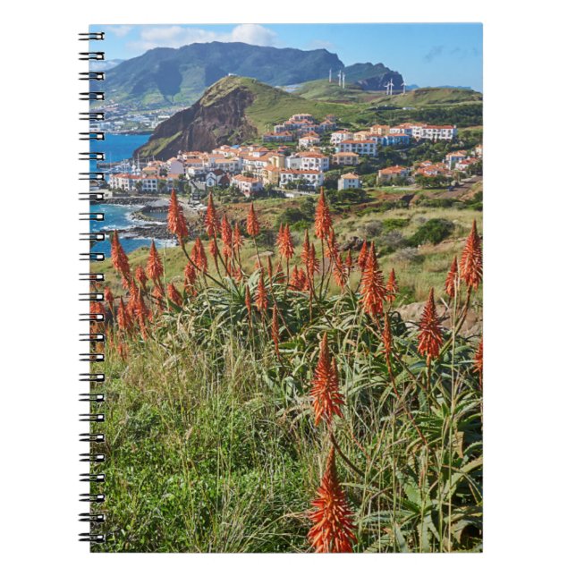 Flowers | Madeira Island Portugal Notebook (Front)
