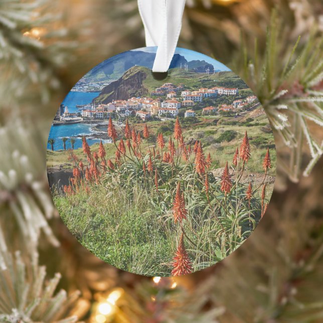 Flowers | Madeira Island Portugal Ornament (Tree)